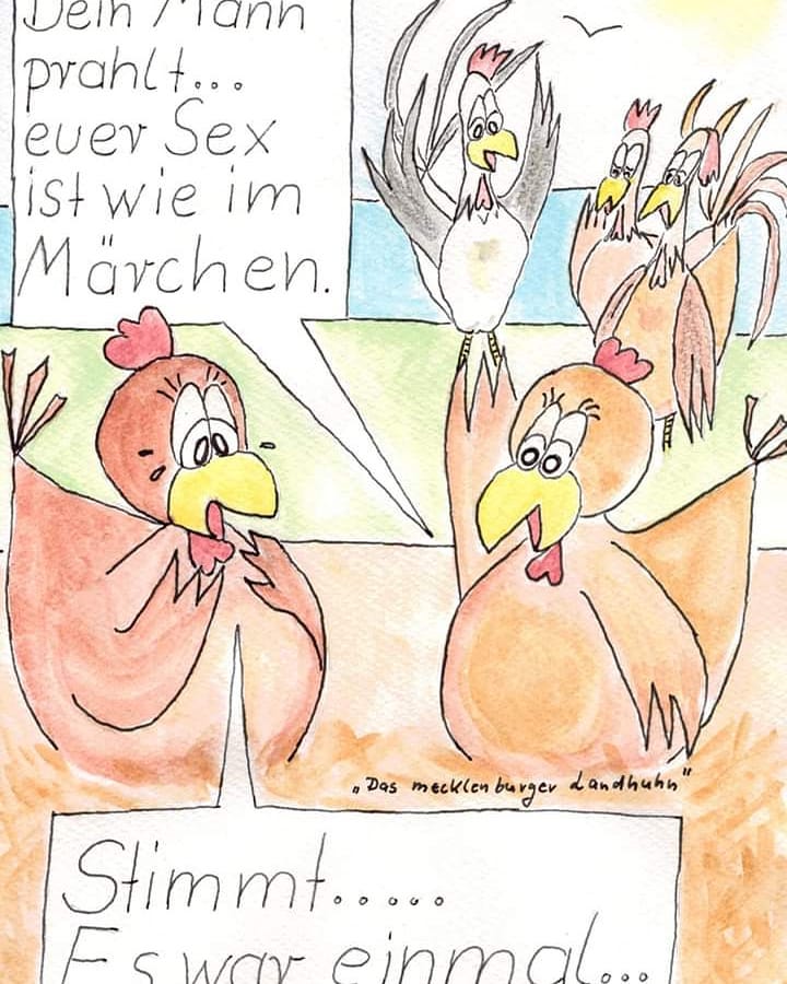 Landhuhn-Gegacker vom 21. Apr 2020 Landhuhn-Gegacker vom 21. Apr 2020