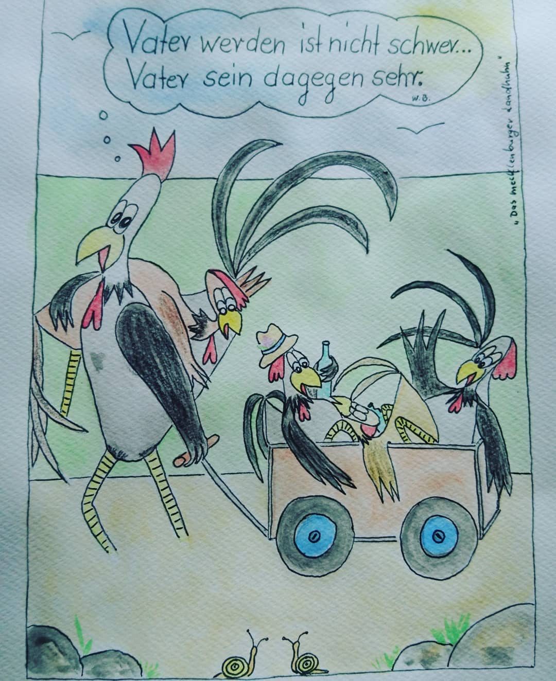 Landhuhn-Gegacker vom 21. May 2020 Landhuhn-Gegacker vom 21. May 2020