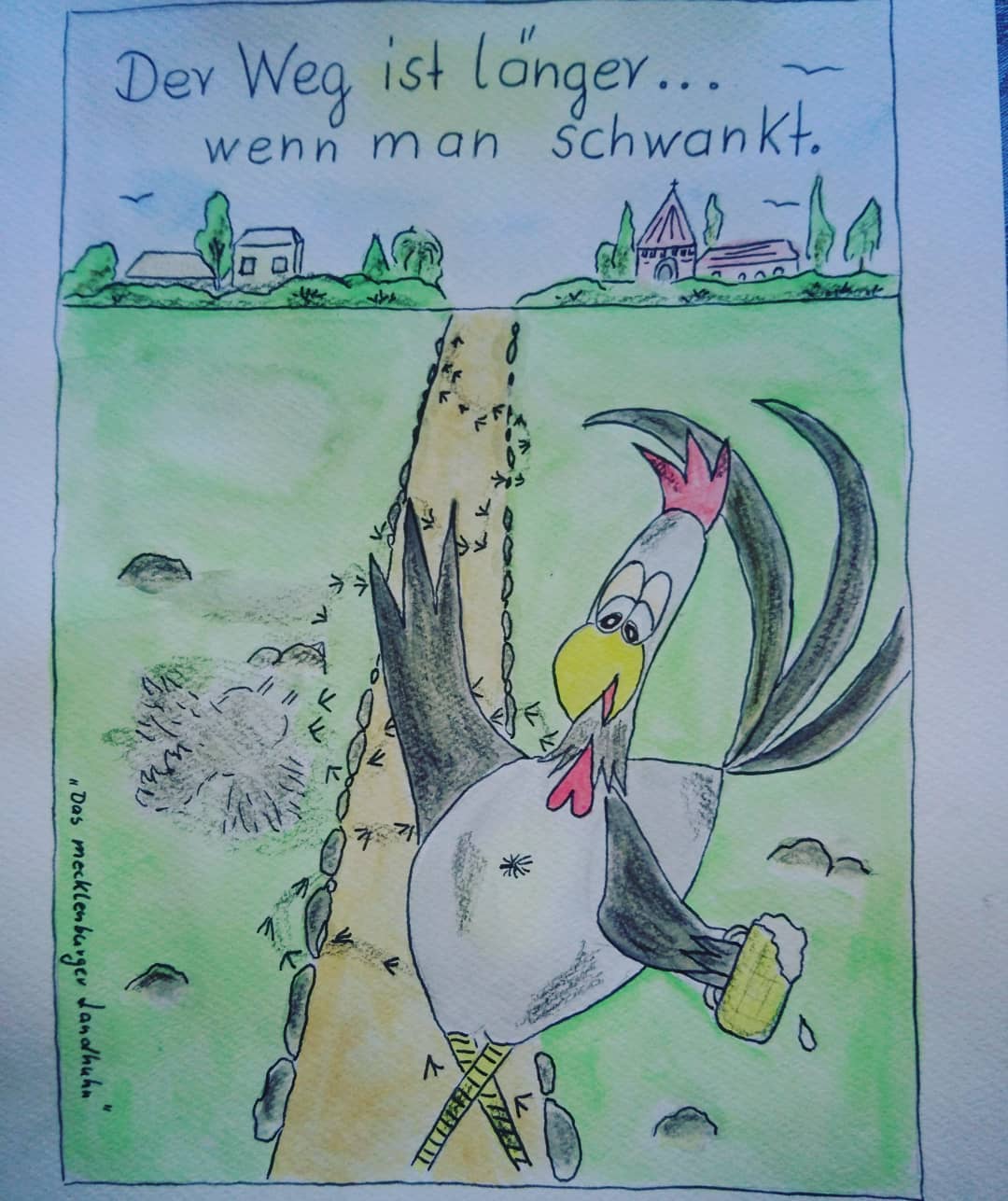 Landhuhn-Gegacker vom 25. May 2020 Landhuhn-Gegacker vom 25. May 2020