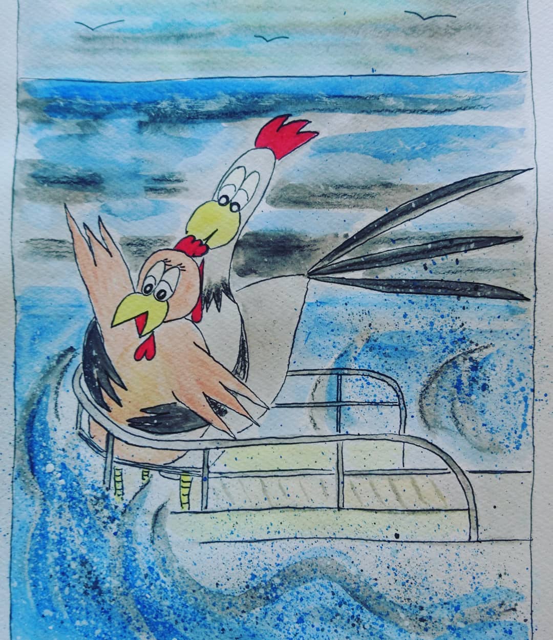 Landhuhn-Gegacker vom 17. May 2020 Landhuhn-Gegacker vom 17. May 2020