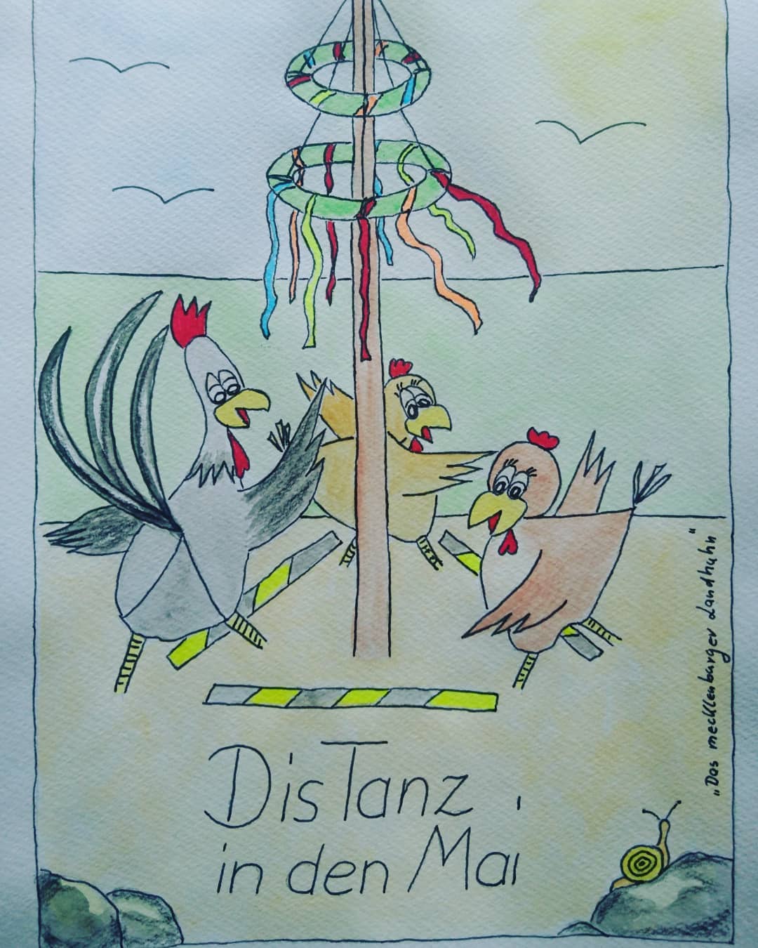 Landhuhn-Gegacker vom 1. May 2020 Landhuhn-Gegacker vom 1. May 2020