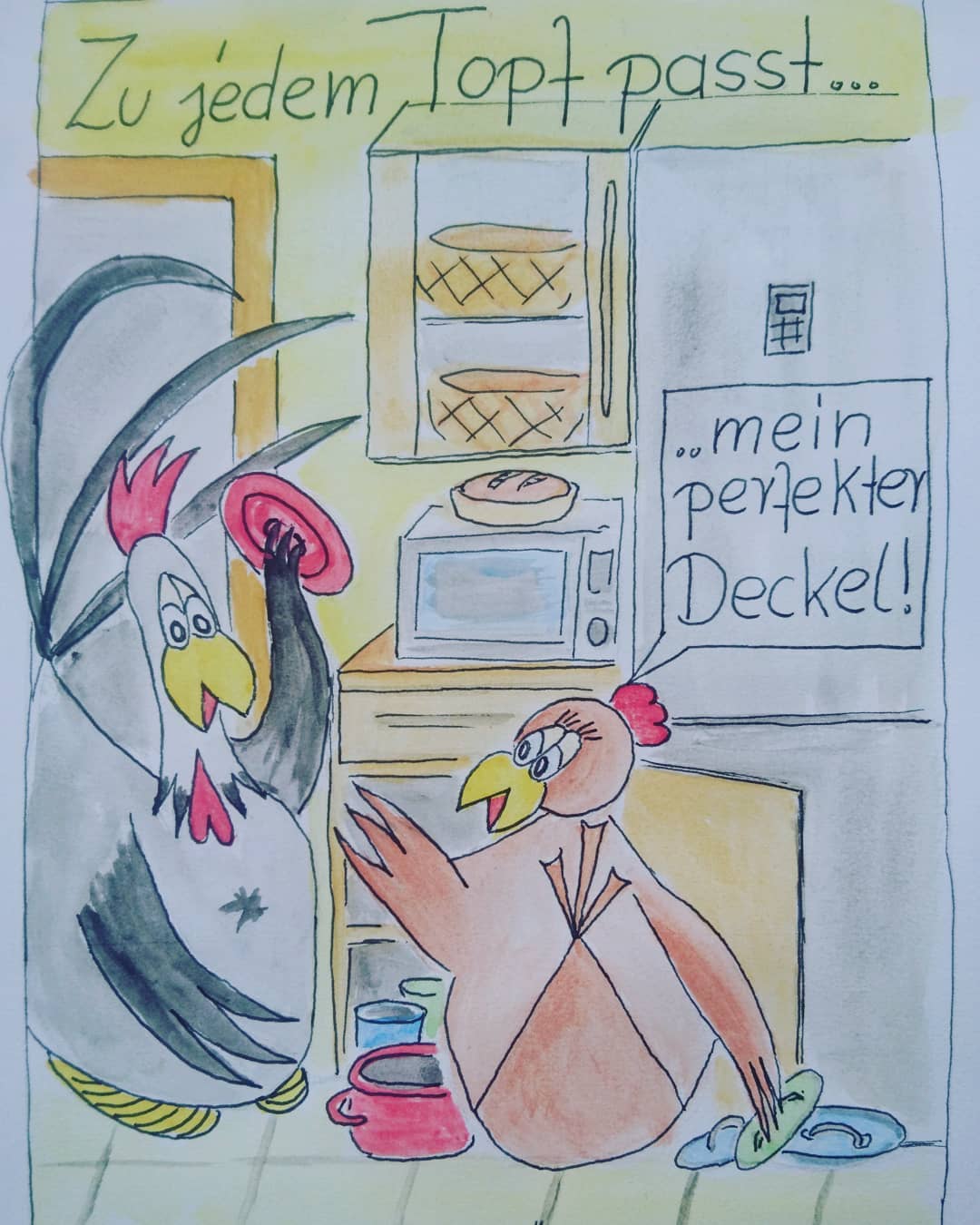 Landhuhn-Gegacker vom 25. Jul 2020 Landhuhn-Gegacker vom 25. Jul 2020
