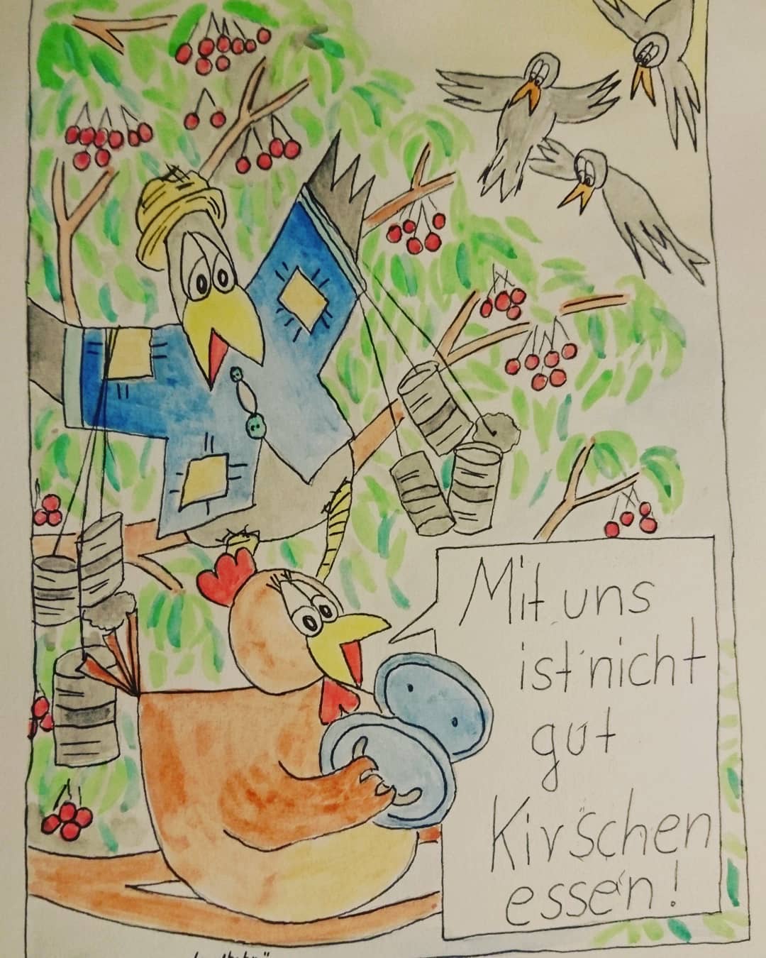Landhuhn-Gegacker vom 8. Jul 2020 Landhuhn-Gegacker vom 8. Jul 2020
