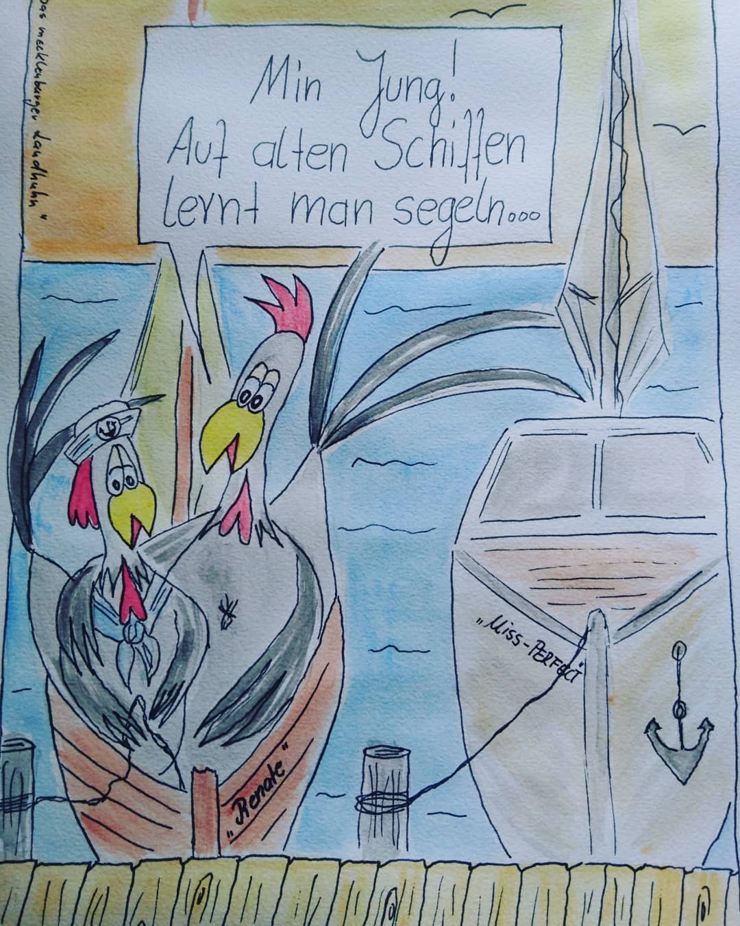 Landhuhn-Gegacker vom 20. Jul 2020 Landhuhn-Gegacker vom 20. Jul 2020