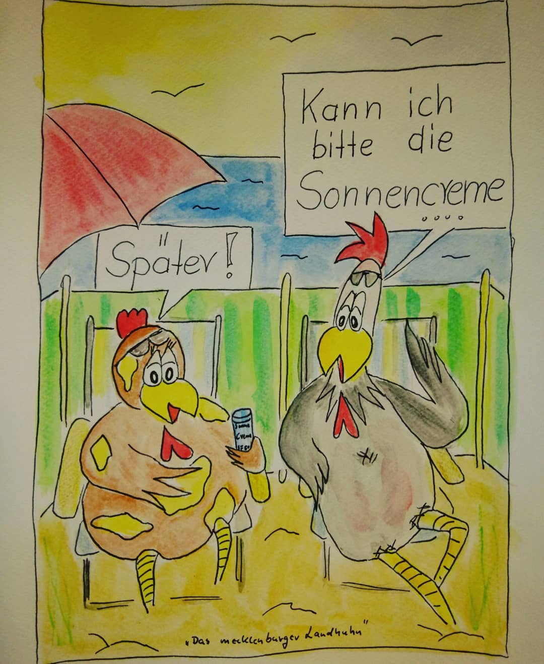 Landhuhn-Gegacker vom 15. Sep 2020 Landhuhn-Gegacker vom 15. Sep 2020
