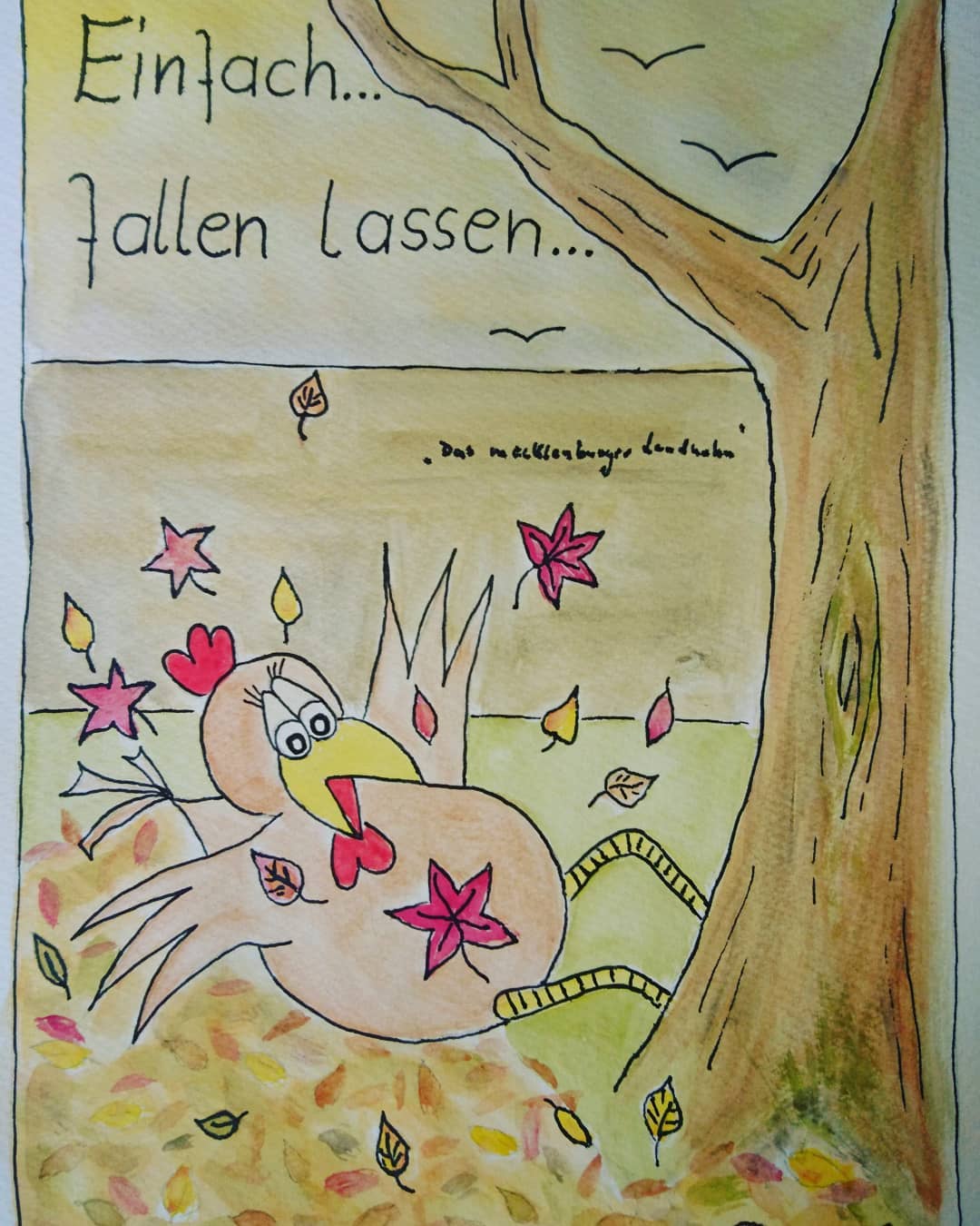 Landhuhn-Gegacker vom 10. Oct 2020 Landhuhn-Gegacker vom 10. Oct 2020