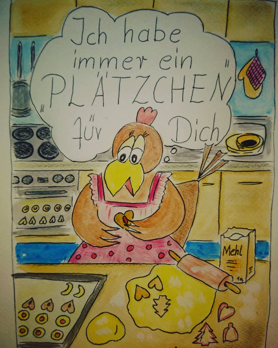 Landhuhn-Gegacker vom 17. Dec 2020 Landhuhn-Gegacker vom 17. Dec 2020