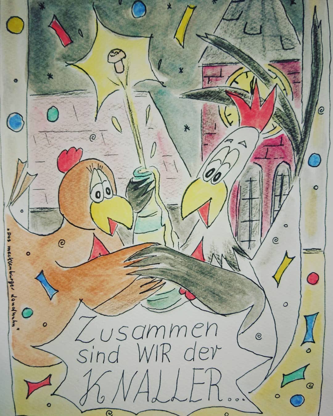 Landhuhn-Gegacker vom 31. Dec 2020 Landhuhn-Gegacker vom 31. Dec 2020