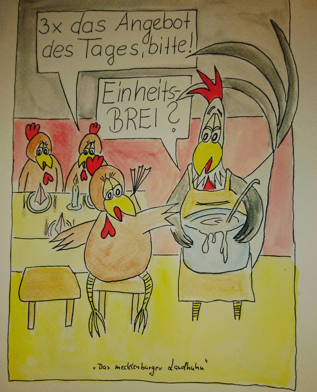 Landhuhn-Gegacker vom 3. Oct 2020 Landhuhn-Gegacker vom 3. Oct 2020